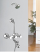 Wall Mixer 3 in 1 with Arrangement For Both Telephone Shower & Over head Shower System