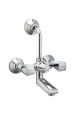 Parryware G4016A1 Dice 2-In-1 Wall Mixer, Color Silver