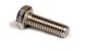 Unbrako Hex Head Bolt/Screw with Zinc Cr3+Plating, Length 12mm, Diameter M4mm, Part No. 616725