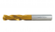 Swiss Tech SWT1252420A Heavy Duty Cobalt Stub + TiN Drill, Point Angle 135deg, Helix Angle Normal, Diameter 2.00mm