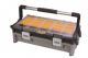 JCB 22025053 2 Tray Cantilever Organizer Tool Box, Size 572 x 307 x 167mm