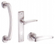 Quba Door Handle Rose-1 Set