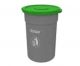 Frontier FLB-80 Bin with Closed Flat covered Lid, Capacity 80l