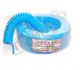 Techno PU Tube with Metre Marking, Size 4 x 2.5mm, Length 1m, Color Blue