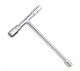 rako RTC-006 Three Way T-Type Spanner, Size 8 x 10 x 11mm, Length 250mm, Weight 0.25kg, Finish Chrome Plated