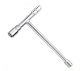 rako RTC-006 Three Way T-Type Spanner, Size 13 x 14 x 17mm, Length 250mm, Weight 0.4kg, Finish Chrome Plated