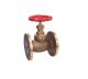 Sant IS 6 Gun Metal Gate Valve with Non-Rising Stem, Size 80mm, Body Test Pressure 2.4Mpa Hyd., Seat Test Pressure 1.6Mpa Hyd.