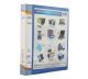 Solo RB 405 Ring Binder-2-D-Ring (With front view Pocket), Size A4, Blue Color