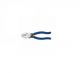 Jhalani 818A Combination Side Cutting Plier with Blue Sleeve, Size 200mm, Material Selected Steel