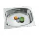 Kohinoor Kitchen Sink, Shape S/Bowl 1, Overall Size 12 x 12 x 6inch, Series Jasmine