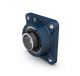 SKF Y Bearing Square Flanged Unit, Part Number FY 1. TF, Bore Diameter 25.4mm