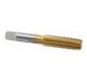 Emkay Tools Ground Thread Hand Tap, Pitch 1.5mm, Dia 10mm, Tin