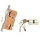 JBS Mortise Lock with Brass Cylinder, Size 8inch