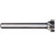 Totem Carbide Rotary Burr, Size R2, Shank Length 10inch, Series Aluma