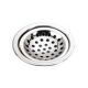 Chilly SK004 Bright Finish Sanitroking Floor Drain(Pack of 10), Size 103mm, Material Stainless Steel