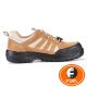 Fuel 634-6606 Torpedo Laced Up Safety Shoes, Color Beige
