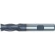 Swiss Tech SWT1630965A Weldon Std 4FL End Mill-TiALN, Diameter 5.00mm, Flute Length 13.0mm, Overall Length 57.0mm