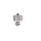 Techno DN40BVL Ball Valve, Way 3, Thread Size 1-1/2inch