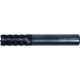 Swiss Tech SWT1657210A M/Flute Hi-Helix End Mill Q-Coat, Diameter 10.00mm, Flute Length 22.0mm, Overall Length 72.0mm