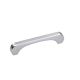 Harrison 0712 Exclusive Cabinet Handle, Design Lotus, Finish SN(MATT), Size 6inch, Material White Metal