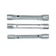 rako RTC-004 Solid Box Spanner Round without Tommy Bar, Size 14 x 15mm, Weight 0.2kg, Finish Chrome Plated