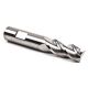 YG-1 SEMD9902502E Helix Corner Radius End Mill, Flute 2, Helix Angle 30deg, Corner Radius 0.2mm, Outer Diameter 2.5mm