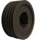 Rahi V Belt Pulley SPA, Outer Diameter 80.5mm, Pitch Diameter 75mm, Form 7