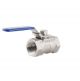 SAP Cast Steel Screwed End Reduce Bore Ball Valve, Size 15mm, Hydraulic Test Pressure(Body) 211kg/sq cm, Hydraulic Test Pressure(Seat) 140kg/sq cm