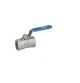 Sant SSB Stainless Steel Ball Valve, Size 20, Body Test Pressure 100kg/sq cm g Hyd., Seat Test Pressure 100kg/sq cm g Hyd.