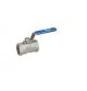 Sant SSB Stainless Steel Ball Valve, Size 50, Body Test Pressure 100kg/sq cm g Hyd., Seat Test Pressure 100kg/sq cm g Hyd.