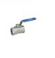 Sant SSB Stainless Steel Ball Valve, Size 15, Body Test Pressure 100kg/sq cm g Hyd., Seat Test Pressure 100kg/sq cm g Hyd.