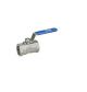 Sant SSB Stainless Steel Ball Valve, Size 40, Body Test Pressure 100kg/sq cm g Hyd., Seat Test Pressure 100kg/sq cm g Hyd.