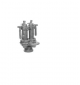 Sant CI 9 C.I. Double Post Hi Lift Safety Valve, Size 40mm