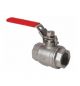 Sant CI 18 A Investment Casting Ball Valve (CF-8), Size 15mm, Body Test Pressure 60kg/sq cm, Seat Test Pressure 40kg/sq cm