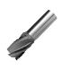 Addison Carbide Tipped Straight Shank End Mill, Size 5/16inch