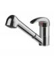 Hindware F130015 Single Lever Mixer With Shower Pullout, Finsih Chrome