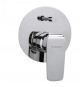 Hindware F400024 Single Lever High Flow Divertor With Wall Flange And Knob, Finsih Chrome