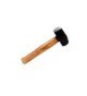 De Neers Brass Hammer With Fibreglass And Wooden Handle, Size 500g
