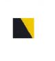 Mithilia Consumer Goods Pvt. Ltd. 678-2 Slip Guard-Coarse Resilient, Color Black/Yellow, Size 50 x 6.1m