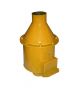 Shiva Industries SI-SA4 Spark Arrestor, Color Yellow, Weight 0.5kg