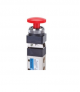 SPAC Pneumatic G322PB Push Button Valve Mushroom, Size 1/4inch