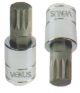 Venus VSBS Spline Bit Socket, Drive Size 12.5mm, Size M12mm, Length 58mm