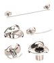 Osian C-200 Stainless Steel Bathroom Accessories Set, Series Centro, Material Stainless Steel