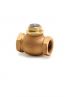 Sant SBM 9 Bronze Horizontal Lift Check Valve No. 4, Size 8, Body Test Pressure 21.09kg/sq cm g, Seat Test Pressure 14.06kg/sq cm g